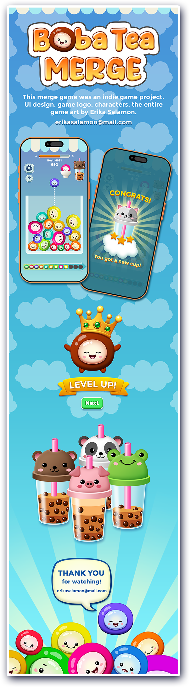 UI design artwork by Erika Salamon